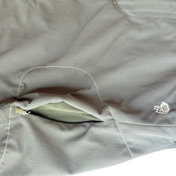 Mountain Hardwear Women's Athletic Skirt 8 Grey Stretch Outdoor Hiking - Picture 3 of 9